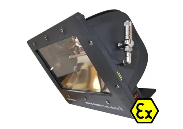 EHSAFE20AL ATEX-compliant radiant infrared heater side view