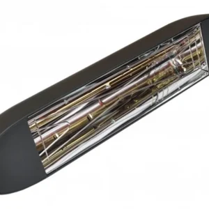 Heliosa 11 compact electric patio heater 2kW – Grey