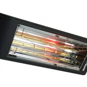 Heliosa 44 high output electric patio heater – 2kW – Grey