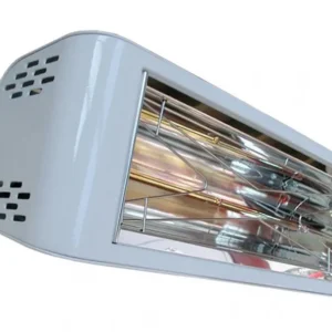 Heliosa 44 high output electric patio heater – 2kW – White