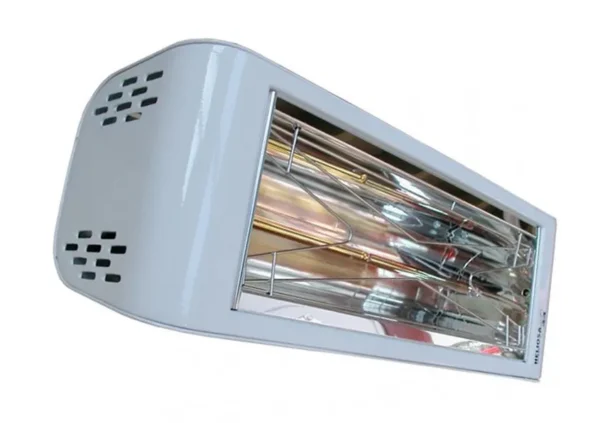 Heliosa 44 high output electric patio heater – 2kW – White