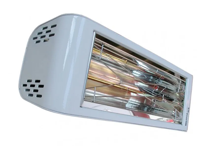 Heliosa 44 high output electric patio heater – 2kW – White