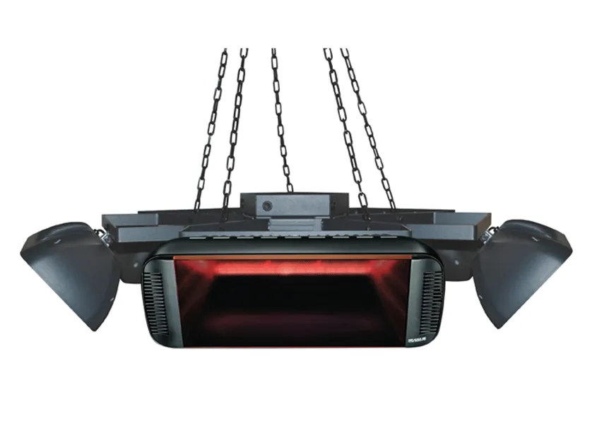 Heliosa Black heaters and Pentagon