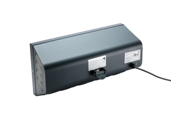 Varma WR2000 Glass-Front 2kW IR Heater Rear View