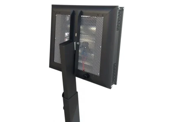 ROBOT TEL 3kW portable workshop heater - radiant infrared back
