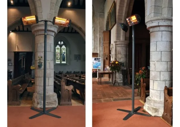 Varma Tower 3kW in an old church building