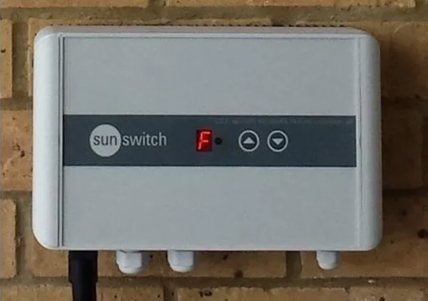 CC3 6kW Variable Heat Controller on wall
