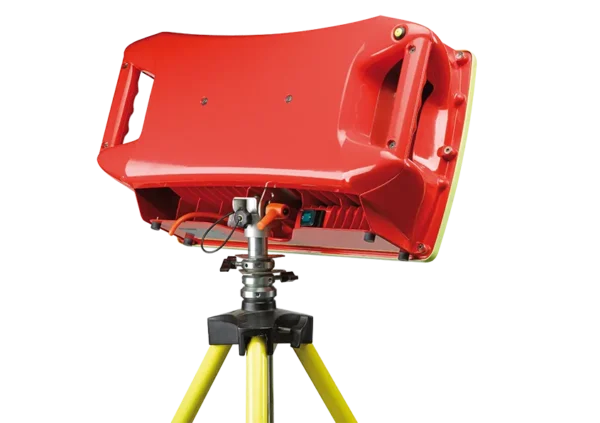 Hypotherm on stand (close up)