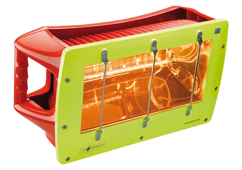Hypotherm heater, front view