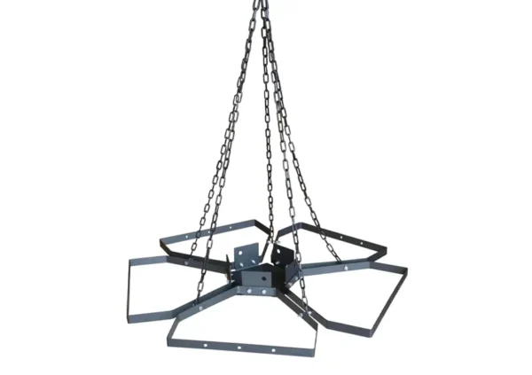 pentagon heater support