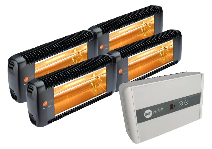 Baskzone BH4C Zoological Heaters and CC3 Controller