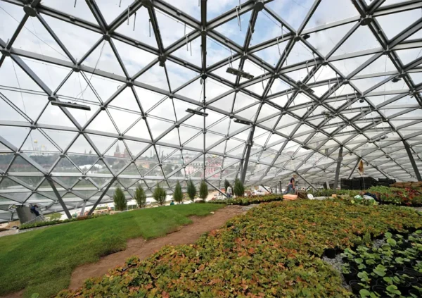 Helios Titan large indoor greenhouse space