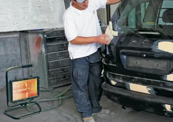 VARMA ECOWRG/7 in use in car workshop