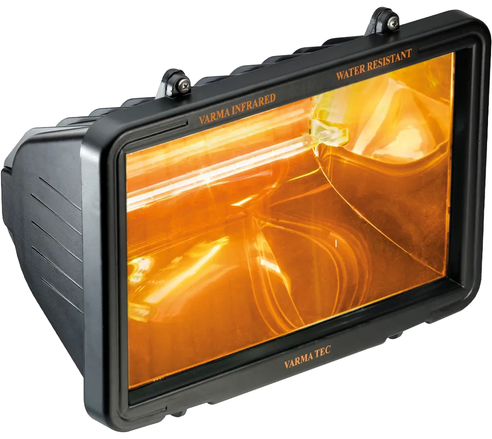 Dustproof heater IP54