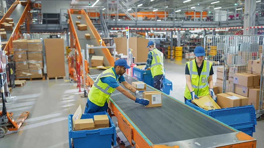 Warehouse workers